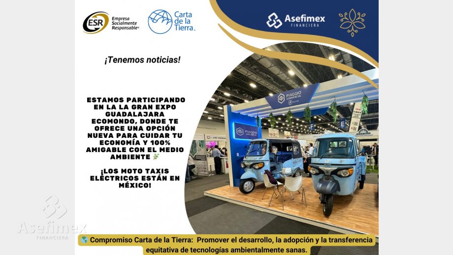 Exposición Mototaxis Eléctricos - Asefimex